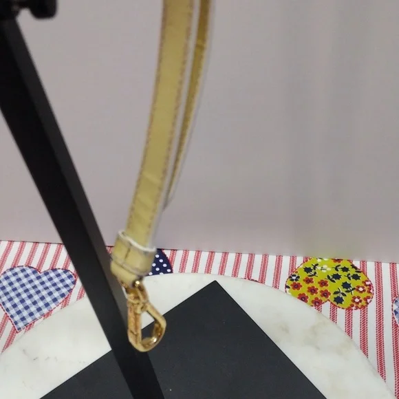 Prada Lemon 5 Eyelets Strap Adjustable 42 3/4-46 3/4 Long X  display picture 1